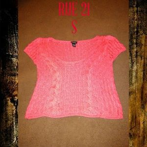 HOT PiNK CROP TOP